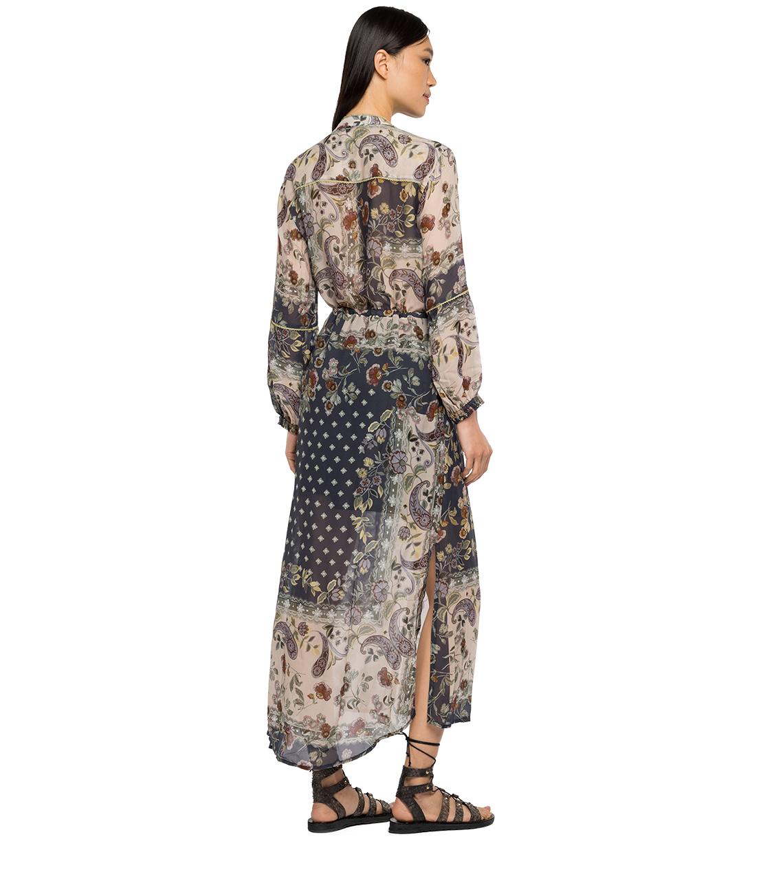 ボタニカルオールオーバープリントドレス 詳細画像 マルチ 2